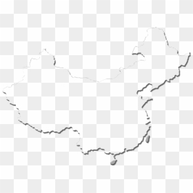 China Map Outline Png Transparent, Png Download - outline png