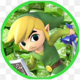 Toon Link Amiibo Card, HD Png Download - toon link png
