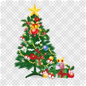 Happy Christmas Tree Png, Transparent Png - holiday png