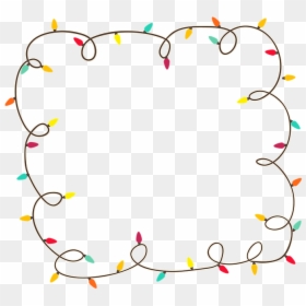 Christmas Light Frame, HD Png Download - holiday png
