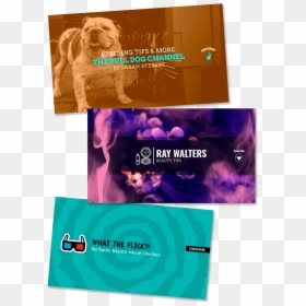 Flyer, HD Png Download - youtube banner template png