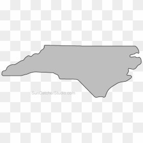 Map Outline Of North Carolina, HD Png Download - outline png