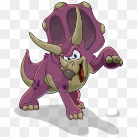 Club Penguin Puffles De Dinosaurio, HD Png Download - triceratops png