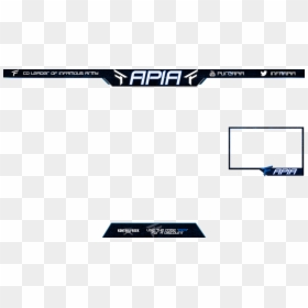 Youtube Stream Overlay Template Png, Transparent Png - youtube banner template png