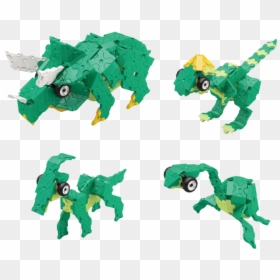 Klocki Laq, HD Png Download - triceratops png