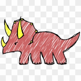 Cartoon, HD Png Download - triceratops png