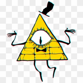 Pyramid From Gravity Falls, HD Png Download - bill cipher png