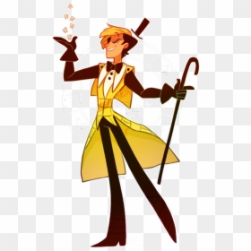 Gravity Falls Bill Cipher As A Human, HD Png Download - bill cipher png