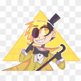 Human Gravity Falls Bill Cipher, HD Png Download - bill cipher png