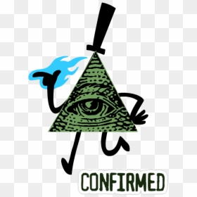 Bill Cipher Illuminati, HD Png Download - bill cipher png