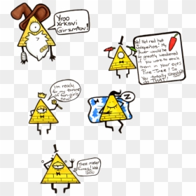 Draw Bill, HD Png Download - bill cipher png