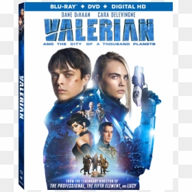 Valerian 4k Blu Ray, HD Png Download - cara delevingne png