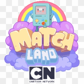 Cartoon Network Match Land Logo, HD Png Download - cartoon network logo png