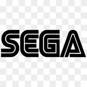 Sega Logo Black And White, HD Png Download - sega logo png