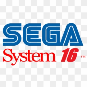 Sega System 16 Arcade, HD Png Download - sega logo png
