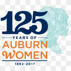 125 Years Of Auburn Women, HD Png Download - auburn logo png