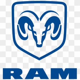 Blue Dodge Ram Logo, HD Png Download - rams logo png