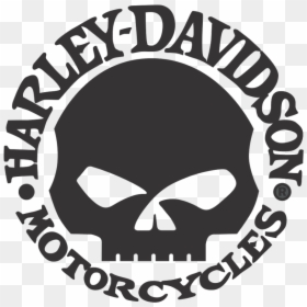 Harley Davidson Logo Skull Vector, HD Png Download - harley davidson logo png