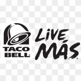 Taco Bell Live Mas Png, Transparent Png - taco bell logo png
