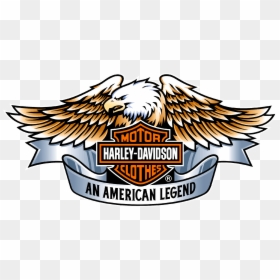 Harley Davidson Eagle Logo, HD Png Download - harley davidson logo png