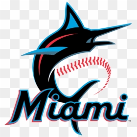 Miami Marlins Logo Transparent, HD Png Download - mlb logo png
