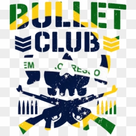 Bullet Club Logo Black, HD Png Download - bullet club logo png