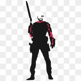 Illustration, HD Png Download - suicide squad logo png