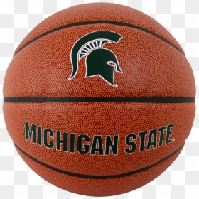 Michigan State Basketball Ball, HD Png Download - michigan state logo png
