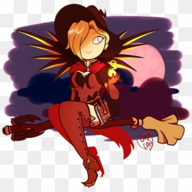 #mercy #witch Mercy #mercy Bruja #overwatch #halloween - Witch Mercy Transparent Gif, HD Png Download - witch mercy png