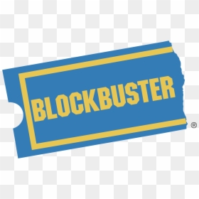 Blockbuster 01 Logo Png Transparent, Png Download - netflix logo png transparent