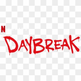 Daybreak - Daybreak Netflix Logo, HD Png Download - netflix logo png transparent