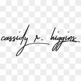 Cassidy Higgins - Calligraphy, HD Png Download - phi mu png