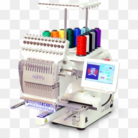 Happy 12-needle Voyager Embroidery Machine - Embroidery Machines, HD Png Download - embroidery machine png