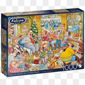 12 Days Of Christmas Jigsaw Puzzles, HD Png Download - 12 days of christmas png
