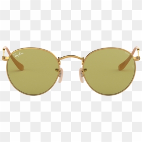 Ray Ban Sunglasses Round Evolve Rb3447 90644c - Ray Ban Lentes Evolve Round, HD Png Download - round shadow png