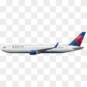 Delta 767 300, HD Png Download - boeing 787 png