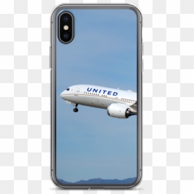 United Airlines Boeing 787 Mobile Phone Case - Mobile Phone, HD Png Download - boeing 787 png