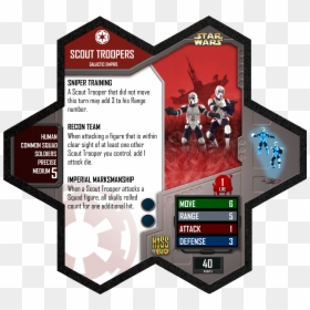 Heroscape Starwars Storm Troopers, HD Png Download - scout trooper png