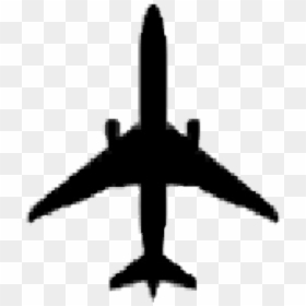 Airplane Boeing 737 Silhouette Clip Art - Clipart Airplane Silhouette, HD Png Download - boeing 787 png