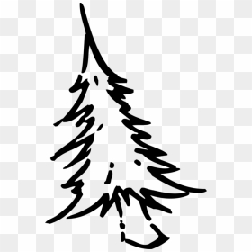 Christmas Tree Drawing Png, Transparent Png - simple tree png