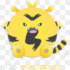 Electabuzz Remix  this Fuzz Electric Goblin Cat Creature - Cartoon, HD Png Download - electabuzz png