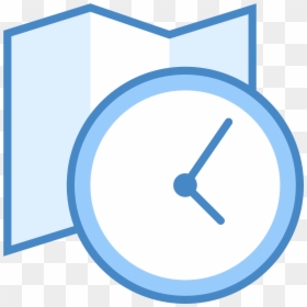 Symbole Map Open Office, HD Png Download - time clock icon png