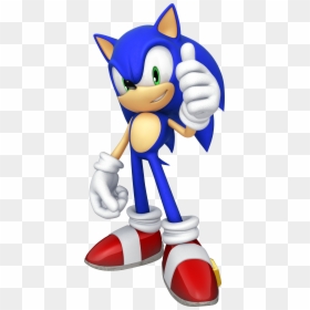 Transparent Giving Clipart - Sonic And Sega All Stars Racing Sonic, HD Png Download - sonic hedgehog png