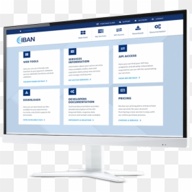 Ibansuite - Computer Monitor, HD Png Download - computer code png
