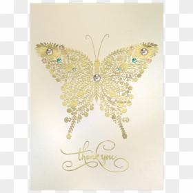 Papilio Machaon, HD Png Download - gold butterflies png