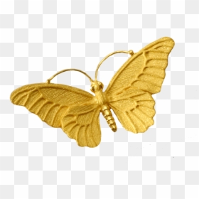 Gold Butterfly Png, Transparent Png - gold butterflies png