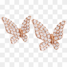 Butterfly, HD Png Download - gold butterflies png