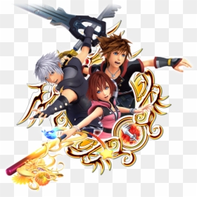 Kingdom Hearts Key Art, HD Png Download - kairi png