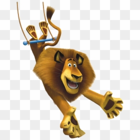 Transparent Circus Animal Clipart - Madagascar 3 Europe's Most Wanted Lion, HD Png Download - madagascar png