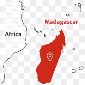 Africa-madagascar - Madagascar Map Vector, HD Png Download - madagascar png